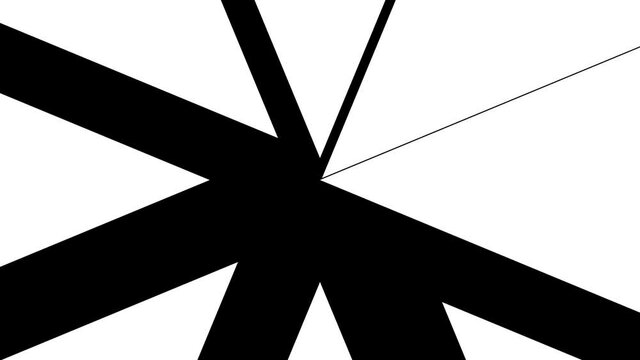 Set of animated transitions by sectors. White and transparent with alpha channel. Use for transiting between Compositions, Videos and Images.