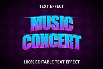 3D Editable Text Effect Blue Pink