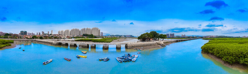 Luoyang Bridge scenic spot, Quanzhou City, Fujian Province, China