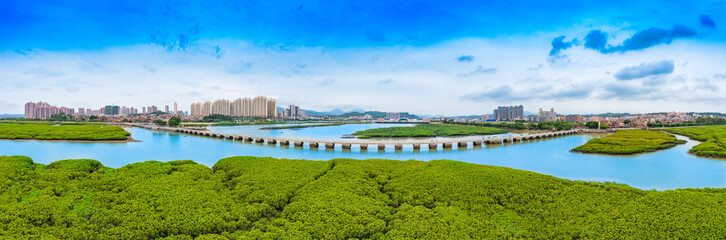 Luoyang Bridge scenic spot, Quanzhou City, Fujian Province, China
