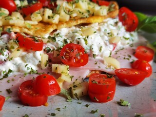 salad with cheese