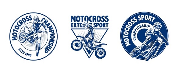 motorcross logo design