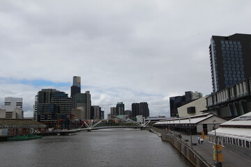 Obraz premium Docklands, Melbourne, Victoria, Australia