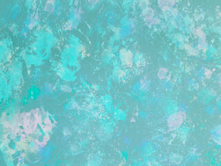 Blue Abstract Poster. Azure Watercolor Brush. Cobalt Grunge Decoration. Navy Texture Stain. Paint Poster. Design Light. Art Background. Splash Water.