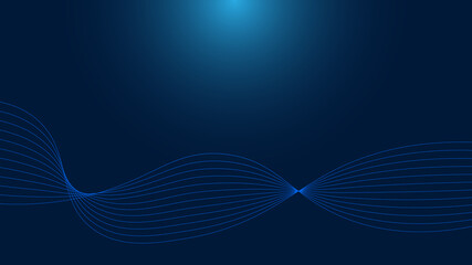 abstract blue wave background on blue light background background 