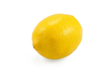 Limón amarillo fondo blanco