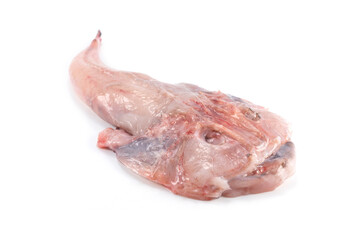 Rape fresco fondo blanco