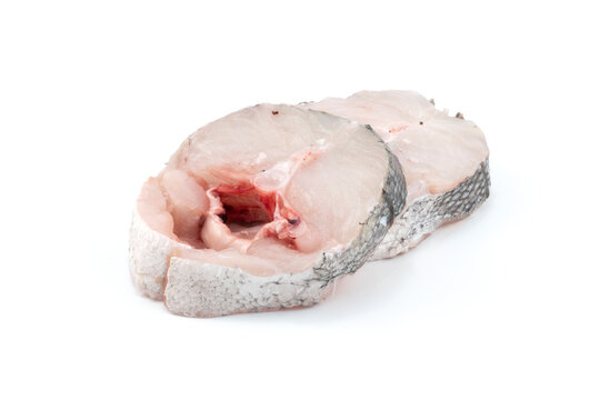 Rodaja de merluza fresca de palangre