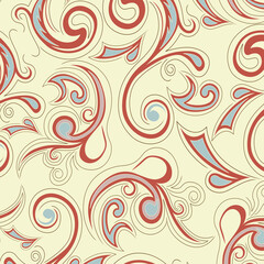 Ornate floral pattern