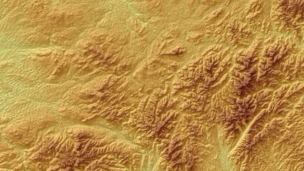 Yellow Brown Mountain Abstract Background