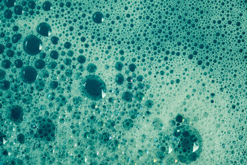 close up bubble water background, abstract