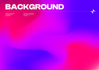 Bright poster, vivid banner, social media design