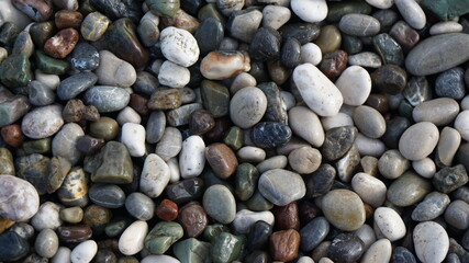 stones on the beach