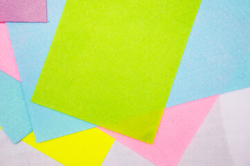 multicolored foamiran paper, foamiran, background with foamiran paper