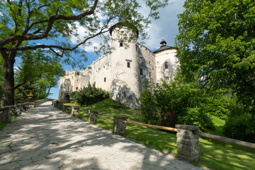 Fototapeta na wymiar Niedzica, zamek Dunajec