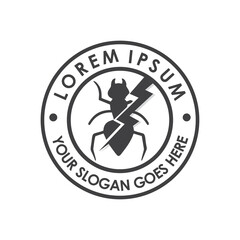 pest control logo , insecticide logo