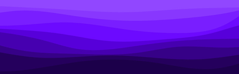 Gradient layered background. Purple wave.