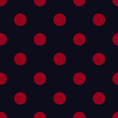 vector print of peas, seamless red circles for print or clothes