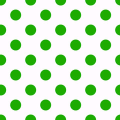 vector print of peas, seamless green circles for print or clothes