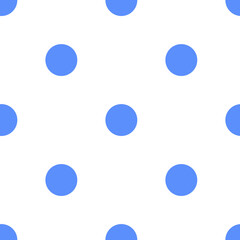 vector print of peas, seamless blue circles for print or clothes