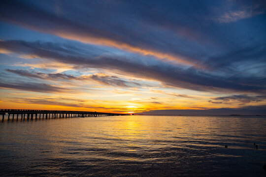 Bridge into Sunset