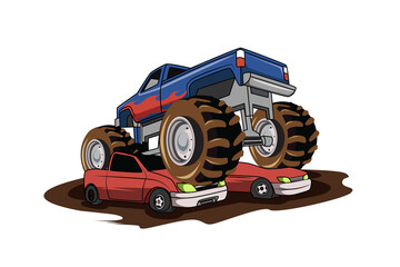 off road big truck vector © inferno_studio3