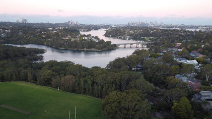 Fototapeta na wymiar panorama of the river