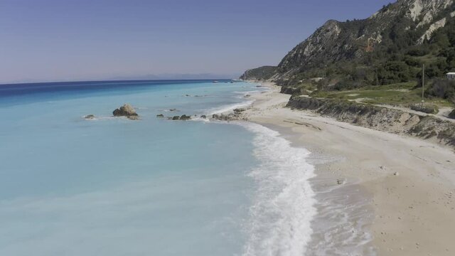 Aerial, Avali Beach, Greece