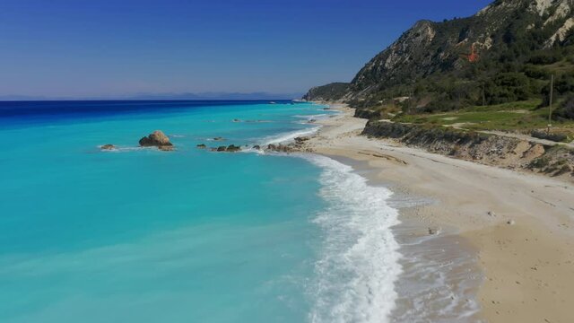 Aerial, Avali Beach, Greece