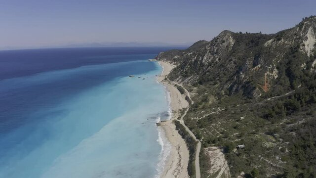 Aerial, Avali Beach, Greece