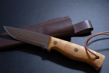 【アウトドア】シースナイフ・ハンティングナイフ【ツール】