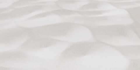 white sand beach 3D texture, tropical summer concept nature background, copy space