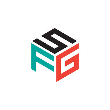 Hexagon logo with the letters SFG design