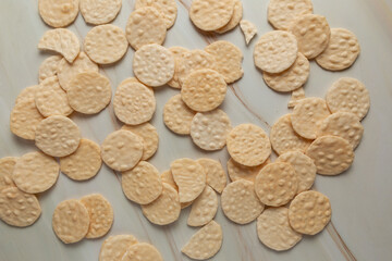 close up of peanuts