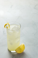 glass of lemonade