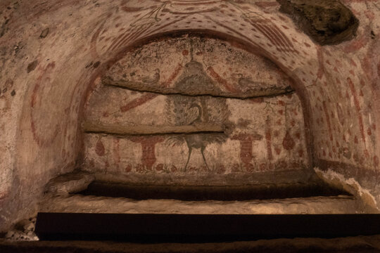 The Catacombs Of San Gennaro In Naples