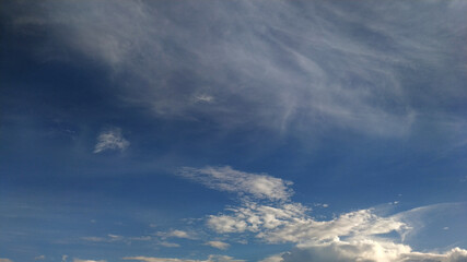 blue sky with clouds