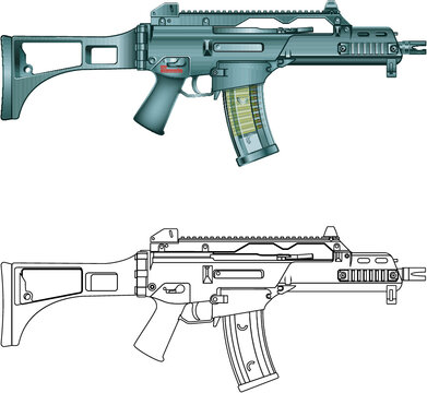 German g36 assault rifle