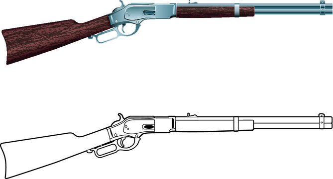 american wild west rifle