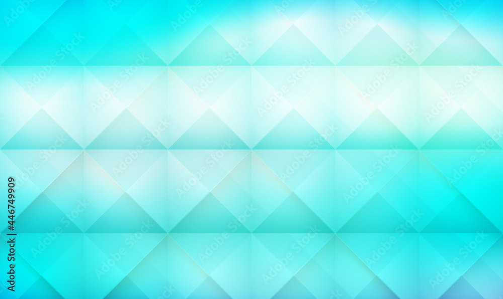 Poster vector geometric abstract background with triangles and lines. abstract lights blue triangular mosai