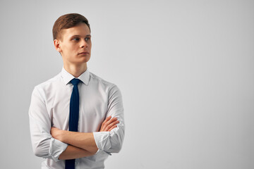 funny men manager office working success official