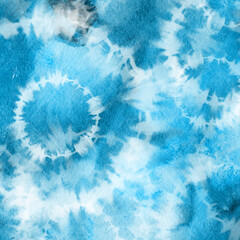 Tie Dye colorful background. Watercolor paint background