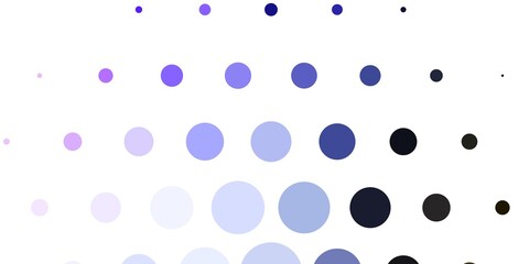 Light Pink, Green vector backdrop with dots.