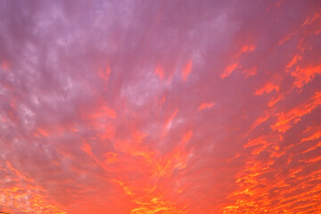 fire in the sky