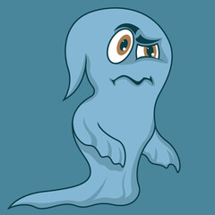 Amusing ghost for Halloween