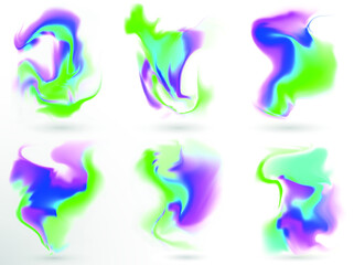 Liquid color background design. Futuristic design posters