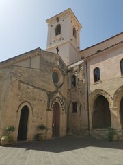 Fototapeta na wymiar Duomo di Tropea Cathedral of Tropea Calabria Italy