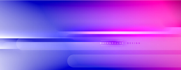 Fototapeta premium Abstract background - lines composition created with lights and shadows. Technology or business digital template. Trendy simple fluid color gradient abstract background with dynamic