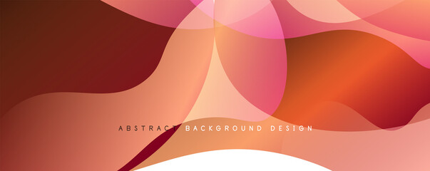 Trendy simple fluid color gradient abstract background with dynamic wave line effect. Vector Illustration For Wallpaper, Banner, Background, Card, Book Illustration, landing page