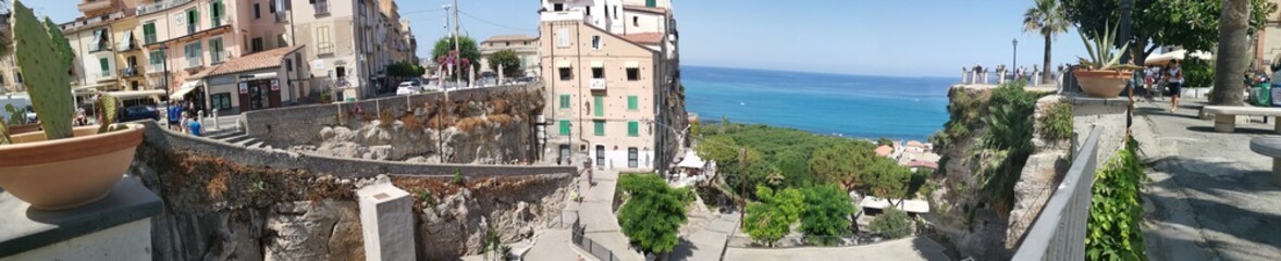 Tropea Old City Streets and Buildings Italian Life Calabria Italy